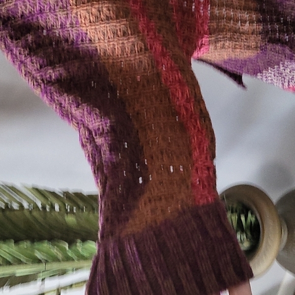 Sonoma open front multicolored cardigan - Picture 3 of 10